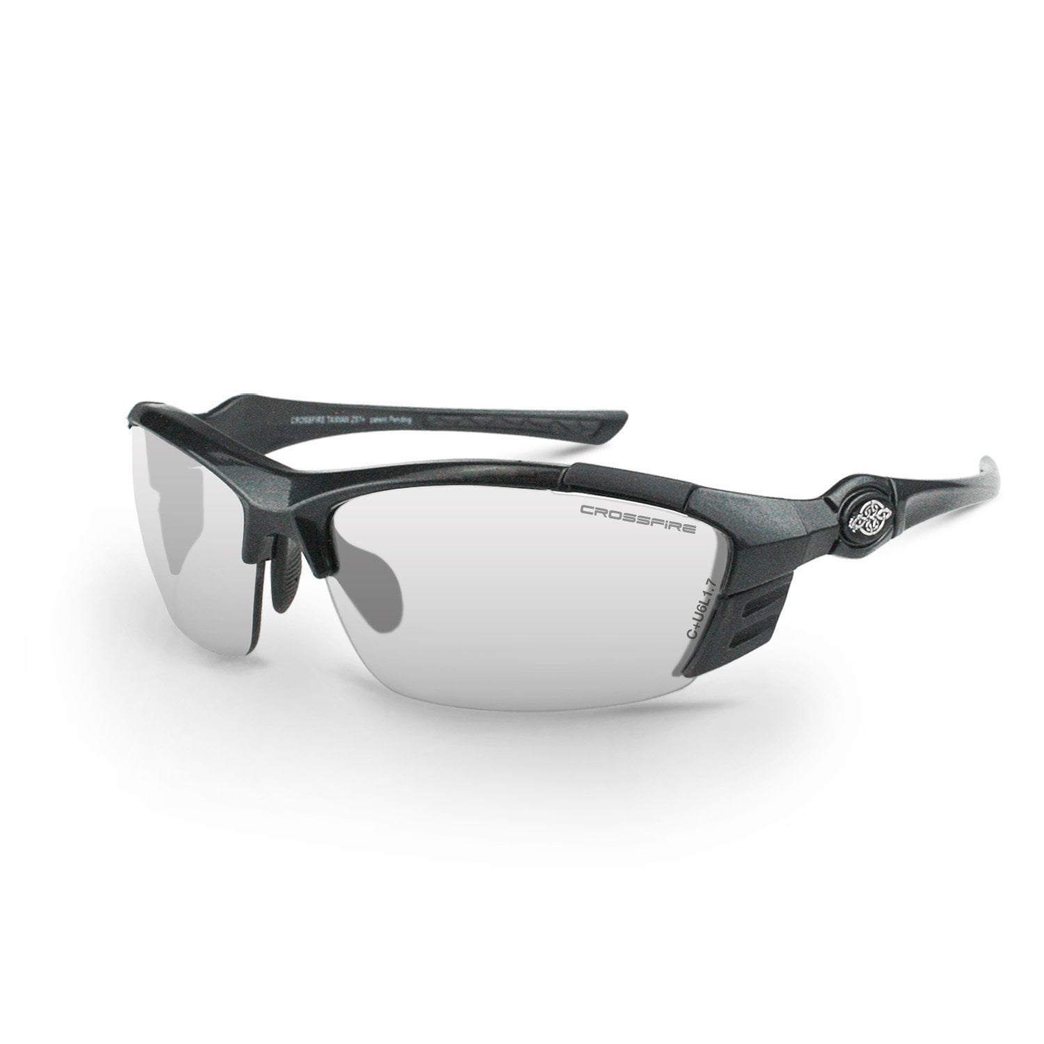 36612 TL11 Safety Glasses with Pearl Grey Frame and Indoor/Outdoor Lens