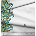 thumbnail image 3 of Soimoi Cotton Duck Fabric Floral & Paisley Block Print Fabric by Yard 42 Inch Wide, 3 of 3