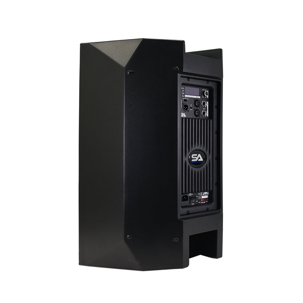 Seismic Audio - Riot-15 - Powered 15" 1000 Watt PA /DJ Speaker with Bluetooth, DSP, Built in Mixer & Class D Amplifier