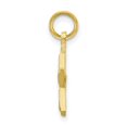thumbnail image 3 of Auriga Fine Jewelry 10K Yellow Gold Diamond-Cut Flat Back Star Charm for Women (L -20 mm,W-11 mm), 3 of 5