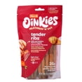 thumbnail image 1 of Oinkies Meathouse N'Veg Tender Ribs Dog Treat Chew 20pk, 1 of 8