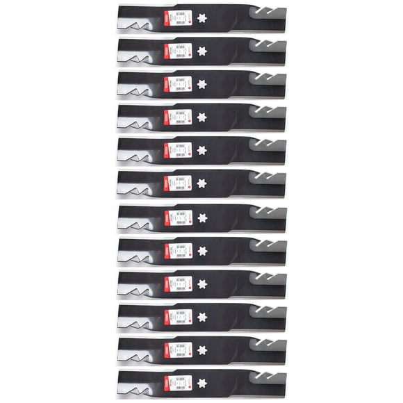 12PK Oregon 591-938 G5 Gator Blades for 50" Toro 112-0316