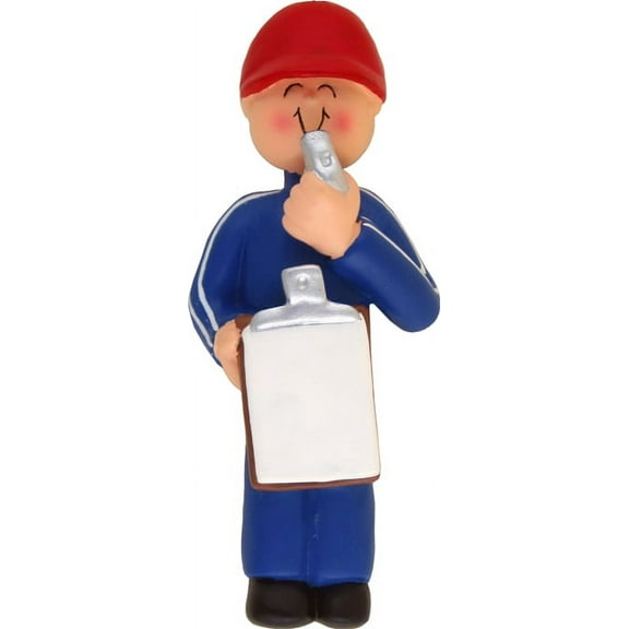 Coach Male Personalized Christmas Ornament DO-IT-YOURSELF