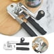 thumbnail image 2 of Abridor de latas ergonómico para descorchar botellas, bonito abrelatas para mujer, abrelatas pequeño estilo F, abrelatas de acero inoxidable, manual, multifuncional, resistente, 360 grados, 2 of 5