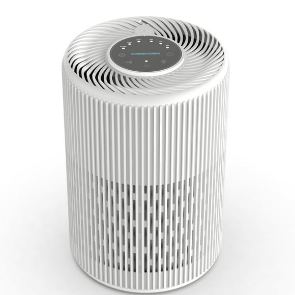 Purificador de aire FRESHDEW de hasta 1300 pies cuadrados para olores de humo y caspa de mascotas