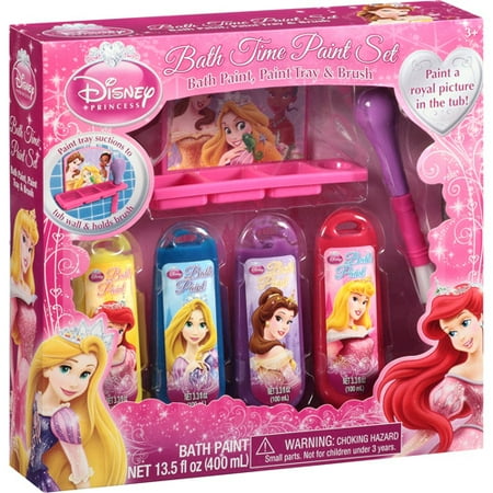 Disney Princess Bath Time Paint Set, 6 pc - Walmart.com