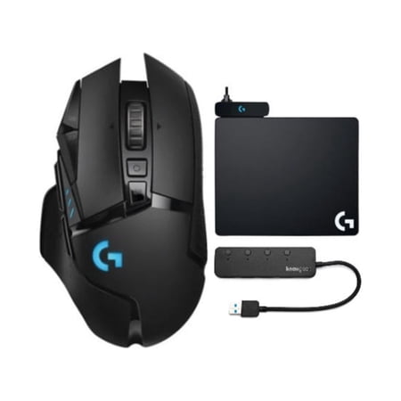UPC: 0196271812678 | Logitech G502 Lightspeed Wireless Gaming Mouse with Charging System and Hub