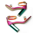 thumbnail image 4 of Heiheiup Mode Femmes Printemps et Été Coloré Bout Rond Talon Épais Sandales à Boucle à Talons Hauts, 4 of 8