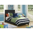 thumbnail image 2 of Dorian Upholstered Twin Bed Black, 2 of 2