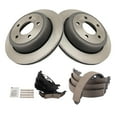 thumbnail image 2 of TRQ Rear Ceramic Brake Pad & Rotor Kit Fits 2010-2011 Ford Ranger BKA28239, 2 of 6