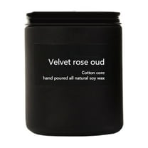 XIEULQP Luxury Scented Candles for Men - 45-Hour Burn Time Velvet Rose & Cedarwood Jar Candles for Spa Gift, Bedroom Relaxation & Mood Lighting​​