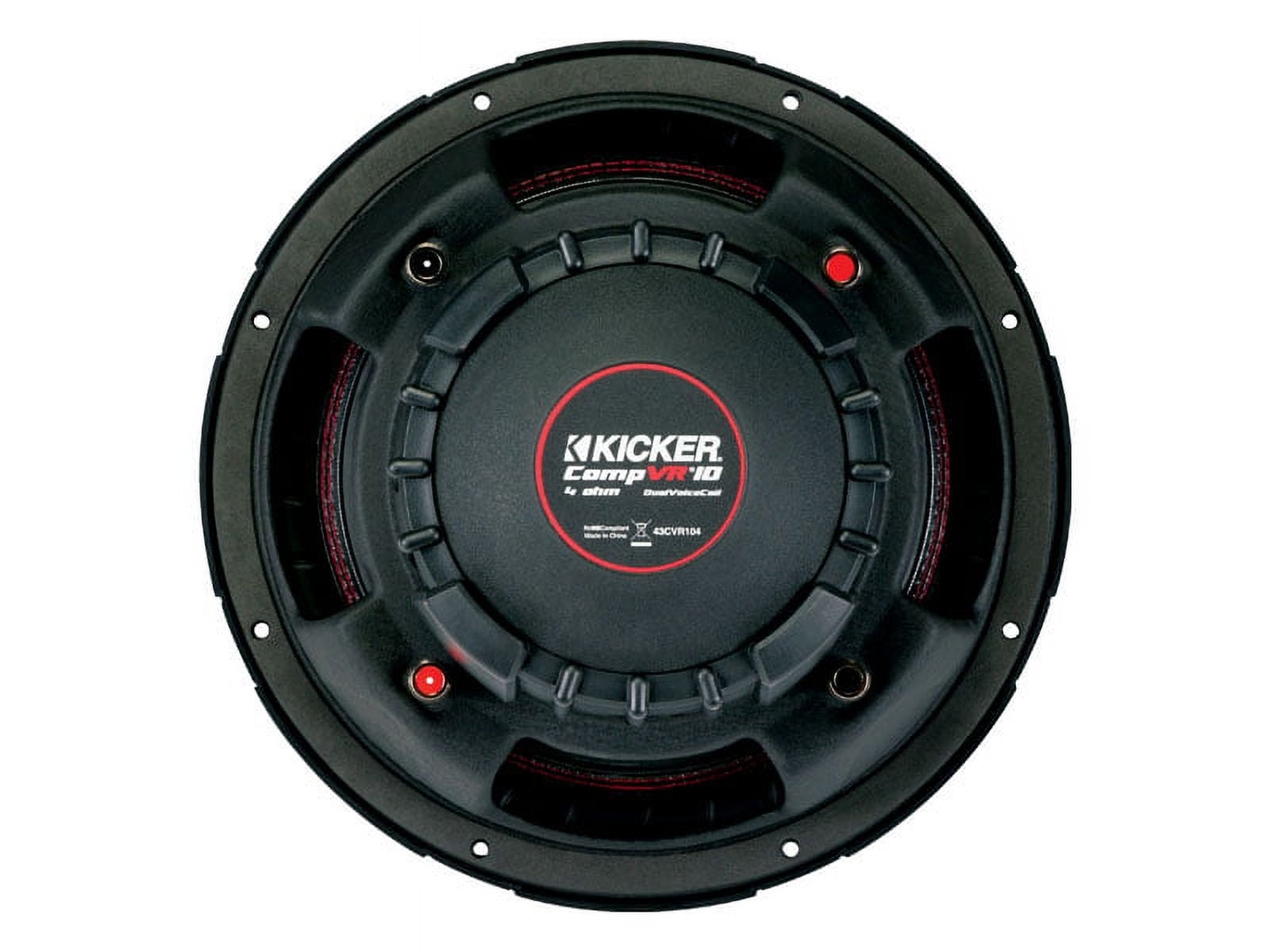 KICKER Comp ウーファー 44KKP212 4Ω Kicker 44KKP212 KickPack Amp and 12