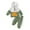Green, variant on Zanarzt Baby Toddler Boys Christmas Outfit 2025 Boys Casual Fashion Suit Hooded Sweatshirt Long Pants Two Piece Set Black,18-24 Months