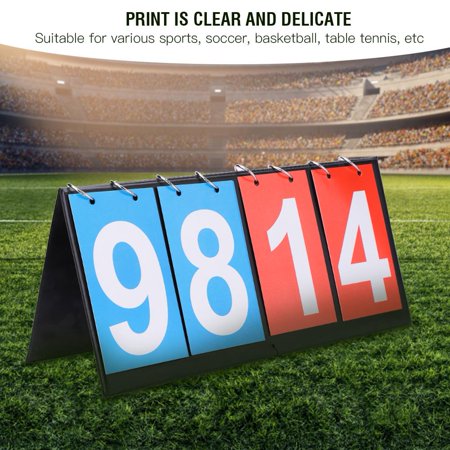 Greensen 2 3 4 Digit Portable Flip Sports Scoreboard Score Counter For Table Tennis Basketball Basketball Scoreboard Tennis Table Scoreboard Walmart Canada