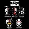 thumbnail image 2 of Men's Star Wars Character Helmets  Graphic T-Shirt, 2 of 4