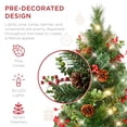 thumbnail image 4 of Juego de 2 LED Artificial Trees Best Choice con batería exterior de 62 cm, 4 of 7