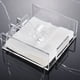 thumbnail image 3 of Moyic Caja de servilletas, caja de dispensación, cajas de almacenamiento de tamaño pequeño, hogar, restaurante, Bar, interior, soporte Almacenamiento y organización del hogar, 3 of 6