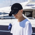 thumbnail image 4 of MKKAS High Power Solar Baseball Cap with Fan for Men Women 2 Fans Cooling Hat USB Rechargeable Sun Hat for Outdoor Work Sports Summer Sunshade Cap, Blue, 4 of 5