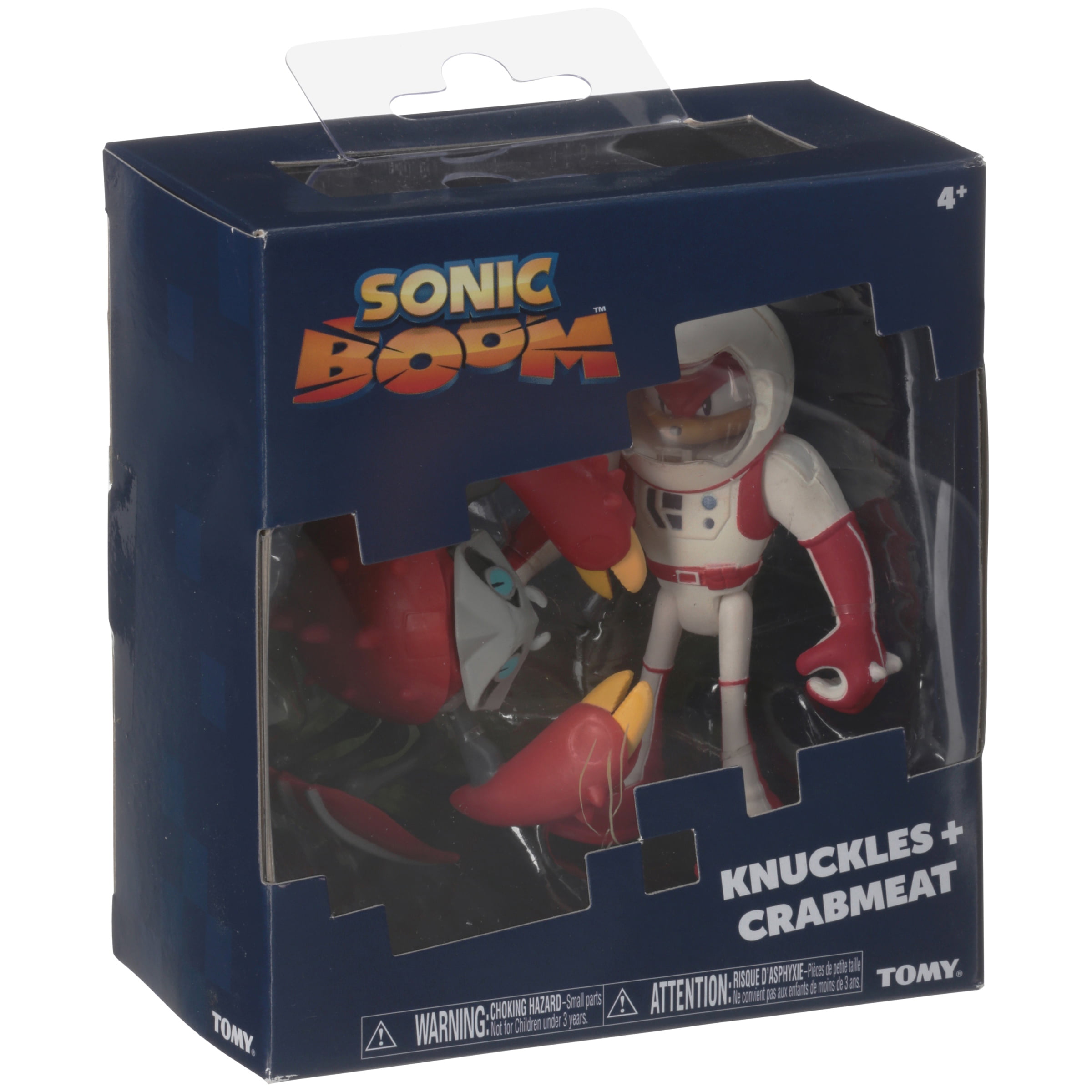 Boneco Tomy Sonic Boom Knuckles+crabmeat T22045