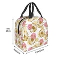 thumbnail image 3 of Honeii Sunflowers Print Lunch Bag Women, Lunch Box Lunch Bag for Women Adult Men, Small Leakproof Cute Lunch Tote Large Capacity Reusable, 3 of 8