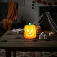 thumbnail image 4 of FeiFu Hallow-een Pumpkin Lantern LED Candles Hallow-een Scene Decoration Props Lighted Electronic Pumpkin Lanterns Suitable for Hallow-een Scene Decor, 4 of 6