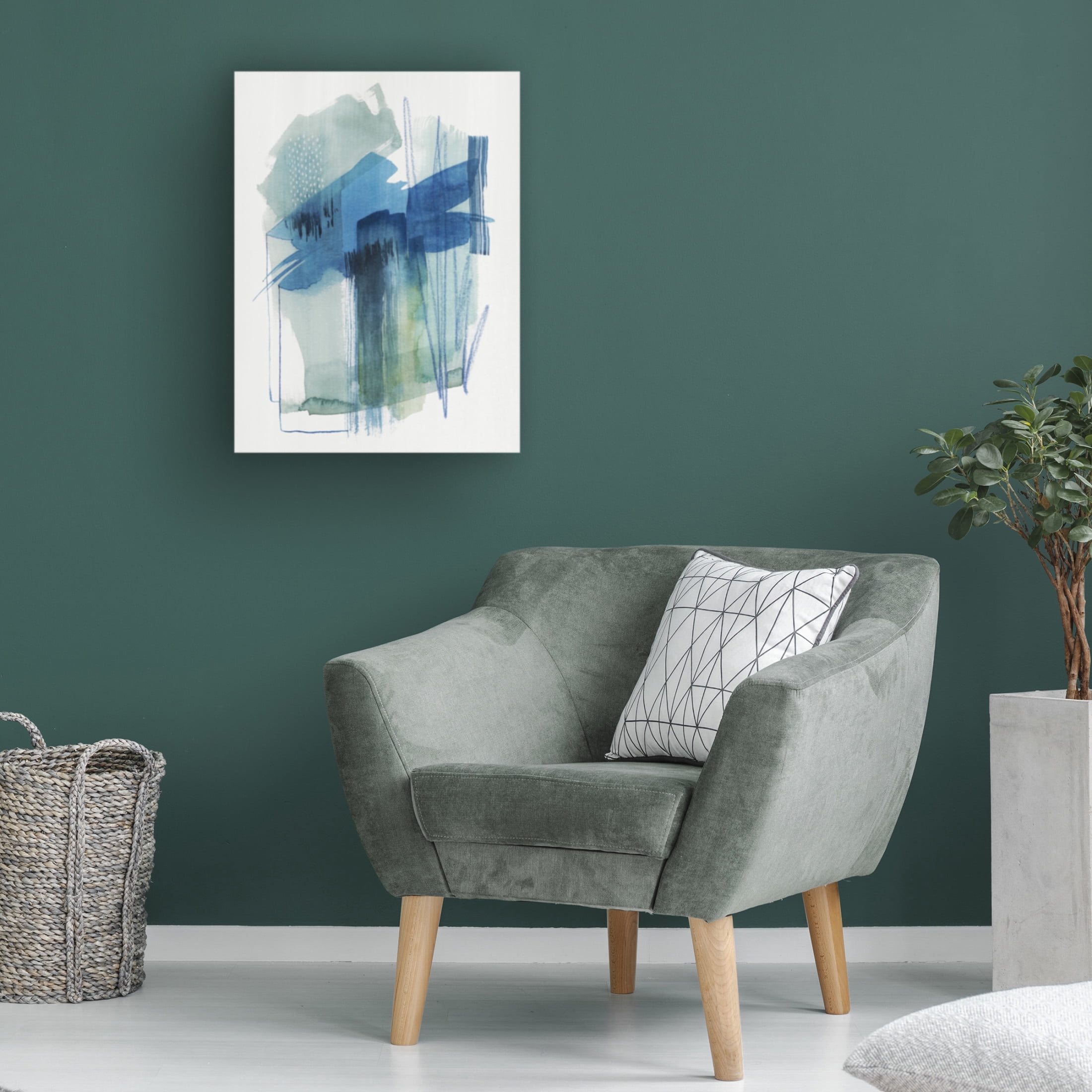 Trademark Fine Art Grace Popp Abstract Oasis II Canvas Wall Art