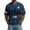 Royal Blue, variant on Men's USA Patriotic V-Neck T-Shirt American Flag Graphic Casual Tee USA 250th Anniversary Shirt