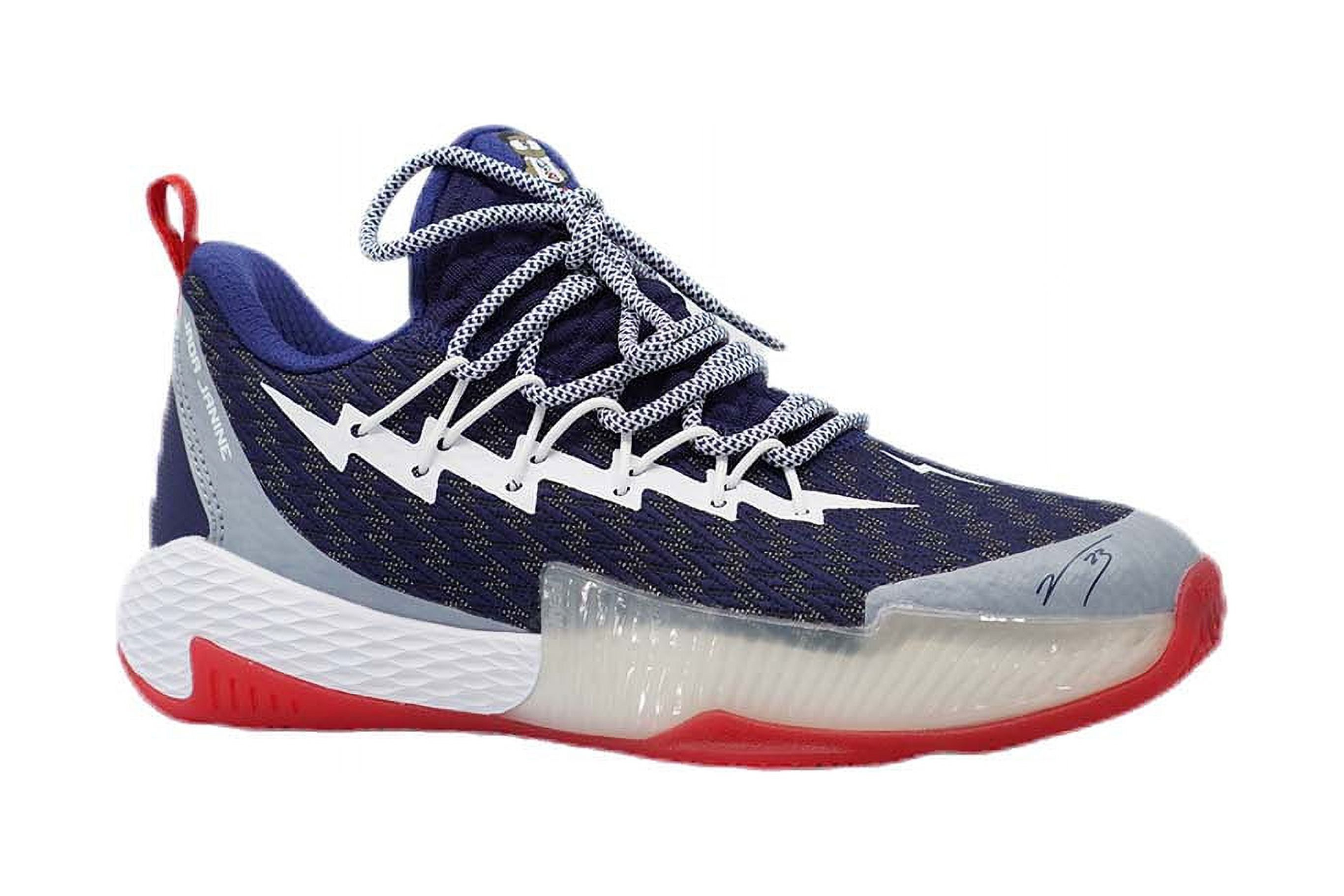 [E91351] Mens Peak Crazy 6 Lou Williams Signature Navy Red Silver Basketball Shoes - 12 - image 3 of 72