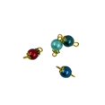 thumbnail image 4 of 50 Piezas Al Por Mayor BLESIY Ojo Pin Perla de Cristal Margarita Flor Aleación Cap Colgante Sueltas, 4 of 4