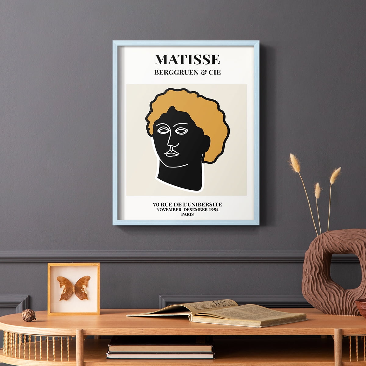 Matisse XLIV Framed Print - Solid Wood