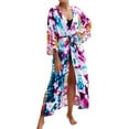thumbnail image 5 of Sokhug Womens Kimono Style Swimsuit Cover Up Long Length Lightweight Open Front Beach Cardigan Wrap, 5 of 9
