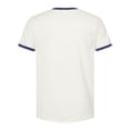thumbnail image 2 of Tultex Unisex Fine Jersey Ringer T-Shirt Size up to 3XL, 2 of 4