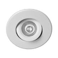 thumbnail image 3 of Nicor Lighting 14558WH 4 In. Low-volt White Gimbal Ring, 3 of 5