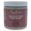 SheaMoisture Peace Rose Sensitive Skin Face Mud Mask, 6 oz