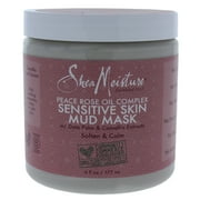 SheaMoisture Peace Rose Sensitive Skin Face Mud Mask, 6 oz