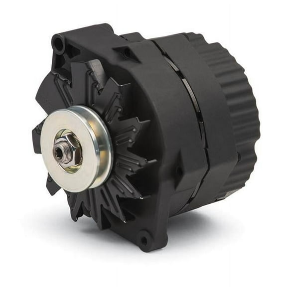 100A 1 Wire Alternator for GM, Black