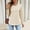 Beige, variant on Women's Quilted Sweatshirts Long Sleeve Crewneck Casual Pullover Tops Textured Geometric Knit Shirts Curved Hem Loose Fit Activewear for Fall Winter Lounge