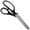 9" Black & Grey, variant on JubileeYarn Professional Grade Pinking Shears - 9.5" Serrated Stainless Steel - Black & Grey - 1 Unit