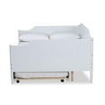 thumbnail image 6 of Bowery Hill White Finished Wood Full Size Daybed, 6 of 12