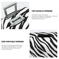 thumbnail image 5 of PAYOHTO Highly Elastic Spandex Suitcase Cover Luggage Cover Small Fits 18 to 21 Inch Black and White Zebra Print, 5 of 8