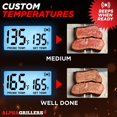 thumbnail image 4 of Termómetro Digital para Carne con Sonda y Temporizador para BBQ Alpha Grillers, 4 of 7