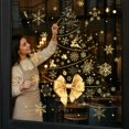 thumbnail image 4 of Christmas Window Clings,Christmas Tree Window Stickers for Glass Window,Christmas Decorations,Double-Sided Winter Holiday Window Decals Decor for Home Room Office Party Supplies, 4 of 5