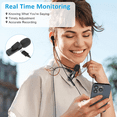 thumbnail image 5 of Wireless Lavalier Microphone for iPhone 15,16 or Android etc. , Lapel Microphone with Noise Reduction, Clip On Mini Mic for Video Recording, Interviews, Vlog, 5 of 7