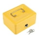 thumbnail image 1 of Mini caja de seguridad portátil de acero para el hogar, caja de seguridad pequeña con cerradura para dinero en efectivo, color amarillo, 1 ud., 1 of 8