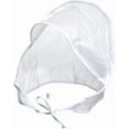 thumbnail image 3 of M&S Waterproof Rain Bonnet Hat with Full Cut Visor & Netting, White, Unisex, 3 of 5