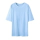 thumbnail image 2 of mfyjkho Tops De Gimnasio Para Mujer, Camiseta Informal De Verano Con Cuello Redondo, Manga Corta Y Botones Estampados Para Mujer Tops De Tallas Grandes Xl, 2 of 3
