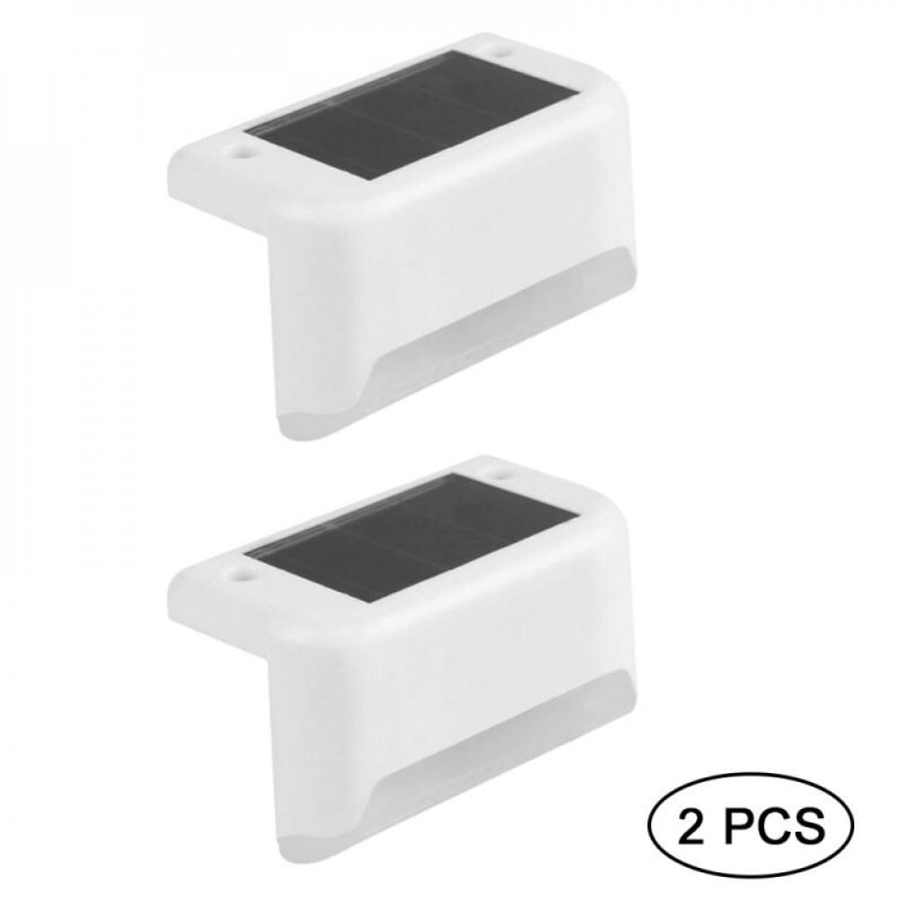 4 2PCS Solar Outdoor Landscape Lights Aisle Corridor Step Lights