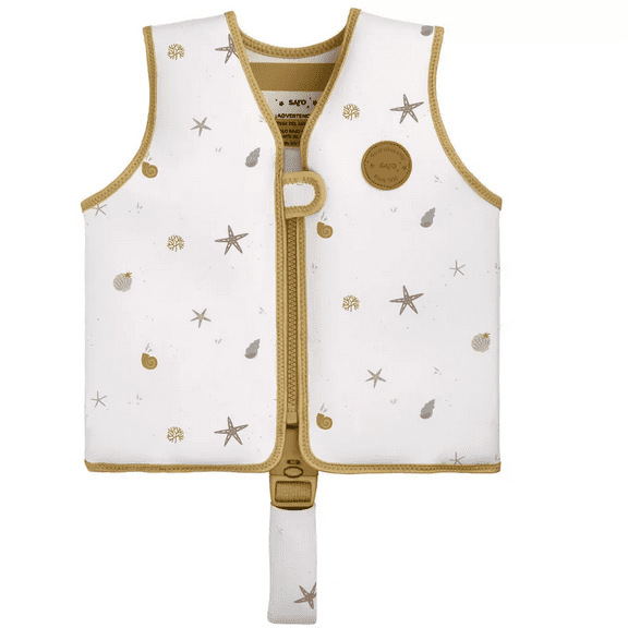 SARO Sea Wonders Kids Swim Vest Medium (3-6 Years) - UPF 50  Safety for Beach & Pool Play