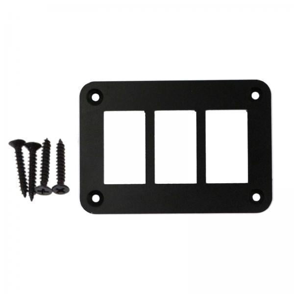 Paquete de 2-4 soportes de carcasa de Panel de interruptor impermeables para Arb/carling Boat RV 2 piezas