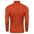 thumbnail image 2 of nine bull Mens Slim Fit Turtleneck Sweater Long Sleeve Basic Pullover Top Casual Knitted Sweater, 2 of 6